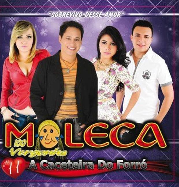 Moleca 100 Vergonha libera músicas do novo CD