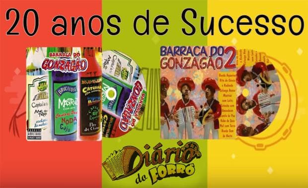 “Barraca do Gonzagão – 20 Anos de Sucesso” – Diário do Forró estreia novo quadro em homenagem ao CD Barraca do Gonzagão