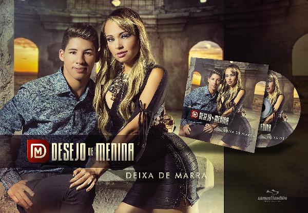 Desejo de Menina divulga capa oficial do seu novo CD, o volume 11
