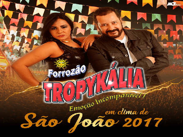 Forrozão Tropykália divulga CD com canções juninas 