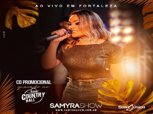 Samyra Show divulga CD Promocional gravado durante festa de lançamento do seu DVD