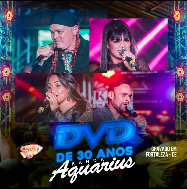 Banda Aquárius divulga áudio do seu primeiro DVD oficial gravado em Fortaleza-CE 